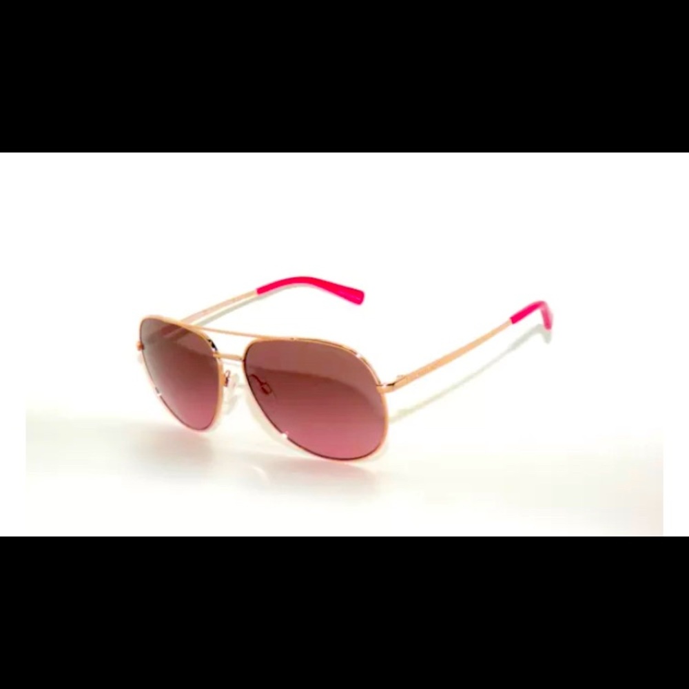 Pink Michael Kors Aviator Sunglasses